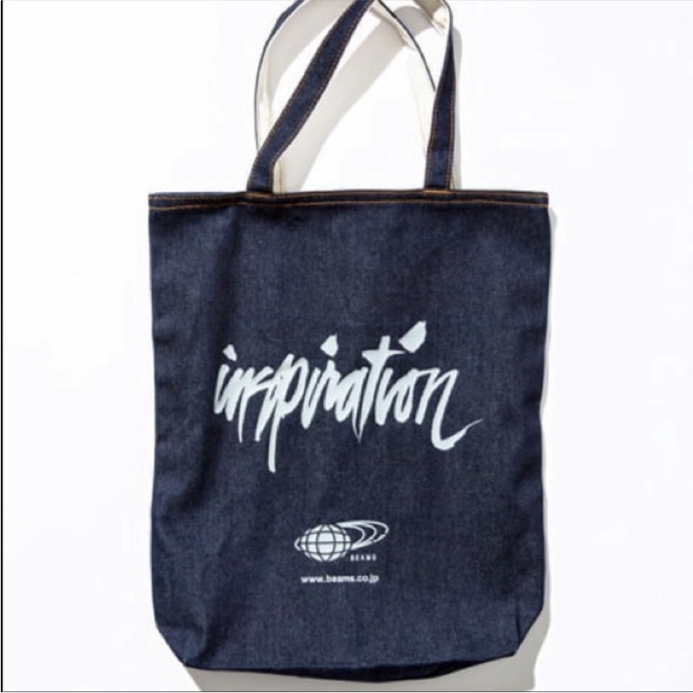 BEAMS Inspiration Japanese Denim Tote Bag